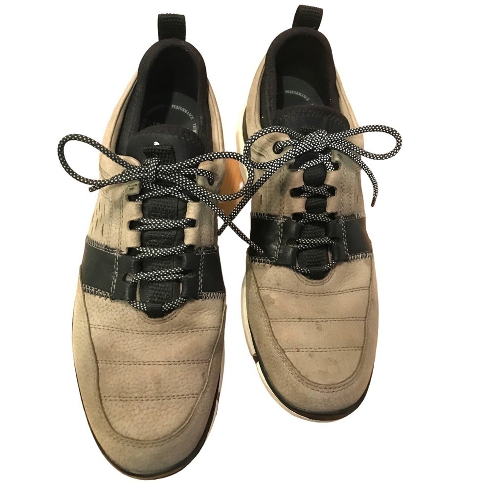 Johnston and Murphy XC4 Mens Shoe Sneaker 11 M Gray Leather